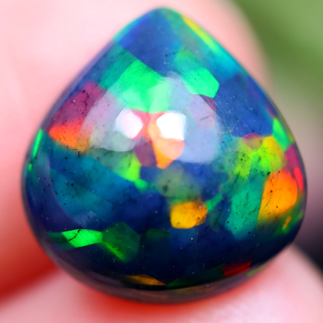 2.97Ct Natural Ethiopian Welo Smoked Opal - Ethiopian Opal Cabochon: Ksmith Jewels Global Welcome to our auction house, today auction brought to you by Ksmith Jewels Global based in Penang, Malaysia specialize in all kinds of opal and color gemstone both in manufacturi