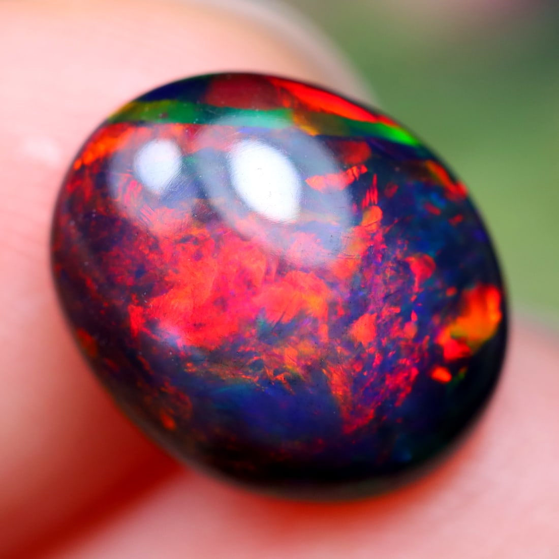 2.10Ct Natural Ethiopian Welo Smoked Opal - Ethiopian Opal Cabochon: Ksmith Jewels Global Welcome to our auction house, today auction brought to you by Ksmith Jewels Global based in Penang, Malaysia specialize in all kinds of opal and color gemstone both in manufacturi