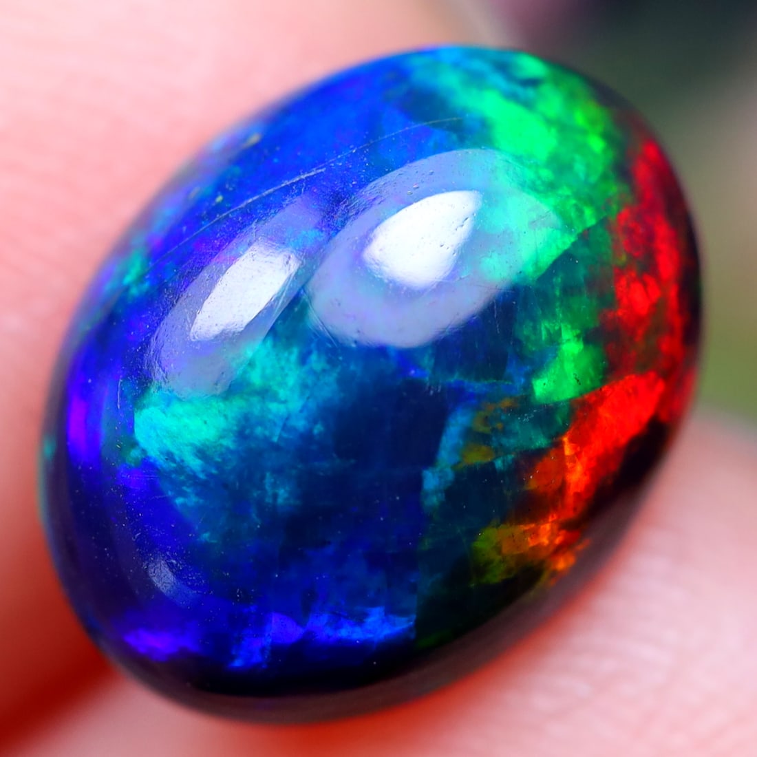 1.83Ct Natural Ethiopian Welo Smoked Opal - Ethiopian Opal Cabochon: Ksmith Jewels Global Welcome to our auction house, today auction brought to you by Ksmith Jewels Global based in Penang, Malaysia specialize in all kinds of opal and color gemstone both in manufacturi