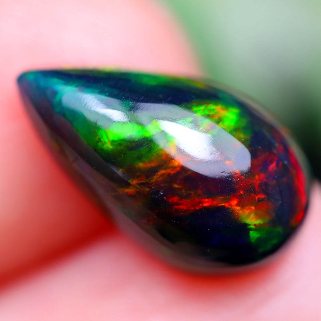 2.37Ct Natural Ethiopian Welo Smoked Opal - Ethiopian Opal Cabochon: Ksmith Jewels Global Welcome to our auction house, today auction brought to you by Ksmith Jewels Global based in Penang, Malaysia specialize in all kinds of opal and color gemstone both in manufacturi