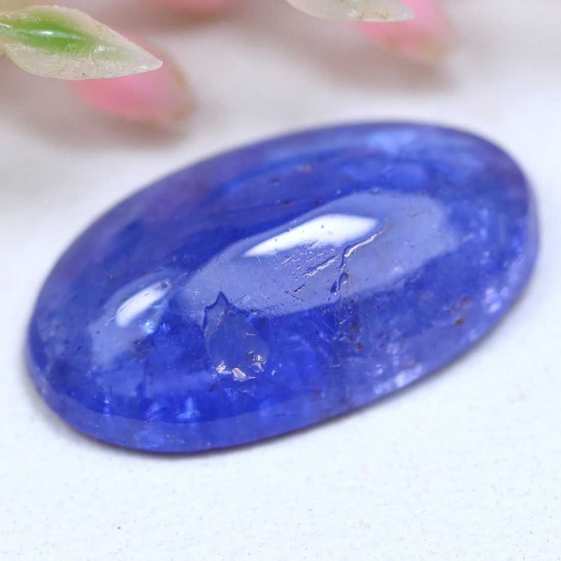 3.50Cts Natural Tanzanite Smooth Cabochon for Jewelry Making: Ksmith Jewels Global Welcome to our auction house, today auction brought to you by Ksmith Jewels Global based in Penang, Malaysia specialize in all kinds of opal and color gemstone both in manufacturi