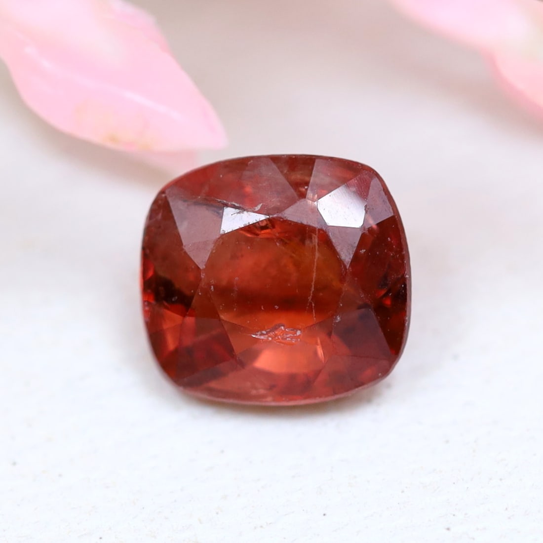 0.58Ct Natural Cushion Cut Burmese Spinel Gemstone: Ksmith Jewels Global Welcome to our auction house, today auction brought to you by Ksmith Jewels Global based in Penang, Malaysia specialize in all kinds of opal and color gemstone both in manufacturi