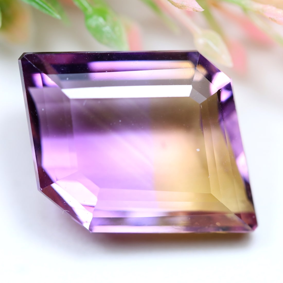 Ametrine 27.52Ct Natural Clean Large Size Ametrine for Jewelry Making (1 of 2)