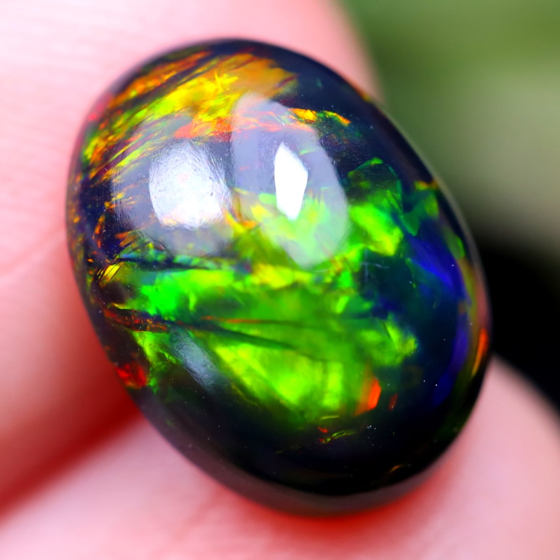 2.37Ct Natural Ethiopian Welo Smoked Opal - Ethiopian Opal - Oval Cabochon: Ksmith Jewels Global Welcome to our auction house, today auction brought to you by Ksmith Jewels Global based in Penang, Malaysia specialize in all kinds of opal and color gemstone both in manufacturi