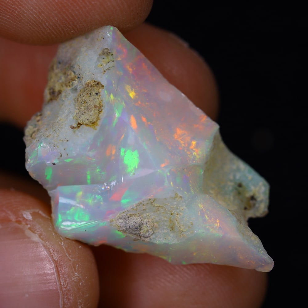 16.3Ct Rough Opal Specimen - Ethiopian Opal - Mineral Rough: Ksmith Jewels Global Welcome to our auction house, today auction brought to you by Ksmith Jewels Global based in Penang, Malaysia specialize in all kinds of opal and color gemstone both in manufacturi