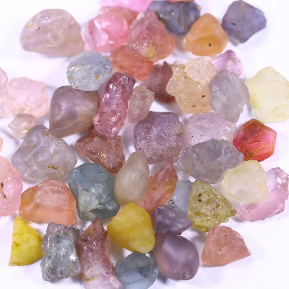 63Ct Raw Spinel Freeform Set - Rough Specimen (1 of 2)