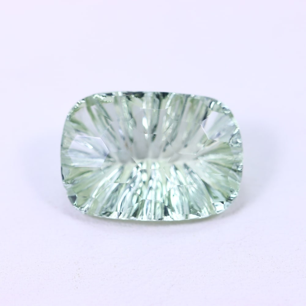 6.64Ct Green Amethyst - Special Cut - Polished Faceted: Ksmith Jewels Global Welcome to our auction house, today auction brought to you by Ksmith Jewels Global based in Penang, Malaysia specialize in all kinds of opal and color gemstone both in manufacturi