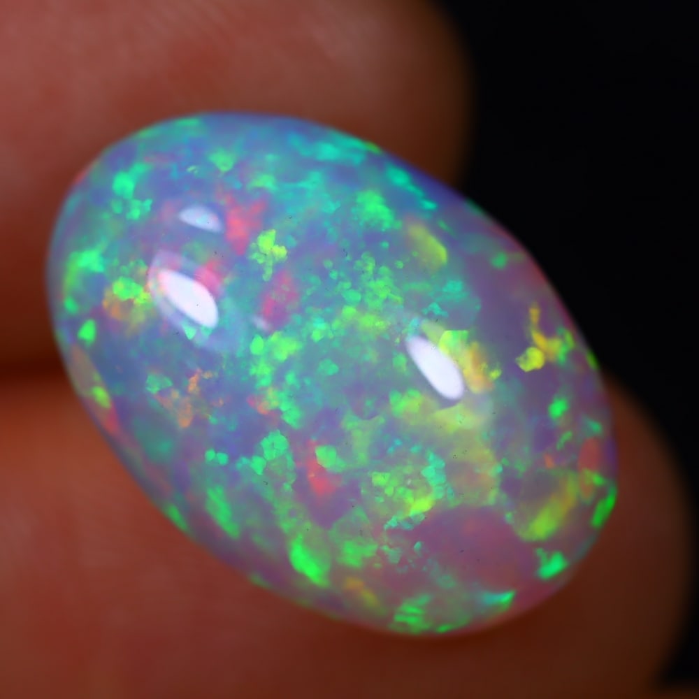 6.86Ct Welo Opal Polished - Ethiopian Opal - Oval Cabochon: Ksmith Jewels Global Welcome to our auction house, today auction brought to you by Ksmith Jewels Global based in Penang, Malaysia specialize in all kinds of opal and color gemstone both in manufacturi