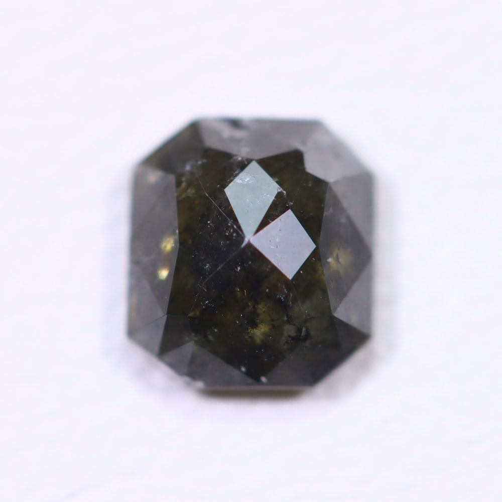 0.61ct Salt and Pepper Diamond 5.2x4.7mm - Natural Diamond, Loose Diamond: Ksmith Jewels Global Welcome to our auction house, today auction brought to you by Ksmith Jewels Global based in Penang, Malaysia specialize in all kinds of opal, diamond and color gemstone both in ma