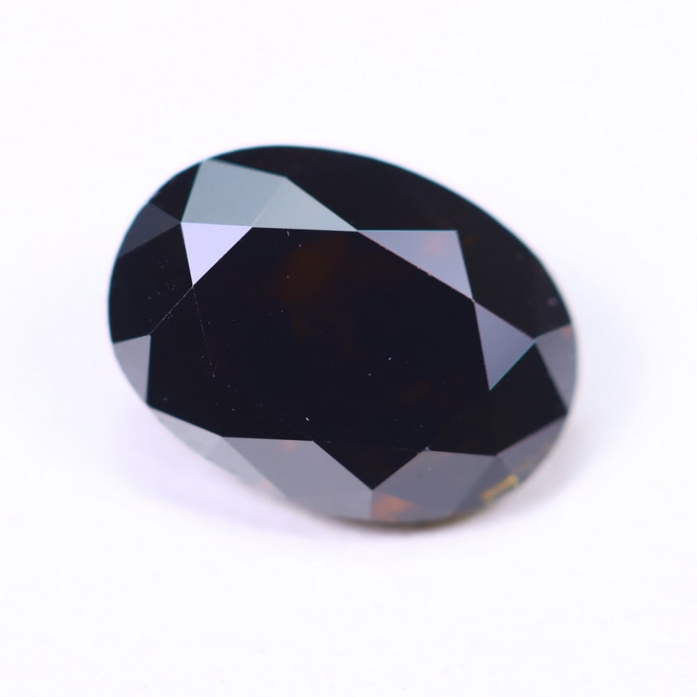 1.07ct Unheated Fancy Diamond 7.2x5.3mm - Natural Diamond, Loose Diamond (1 of 2)