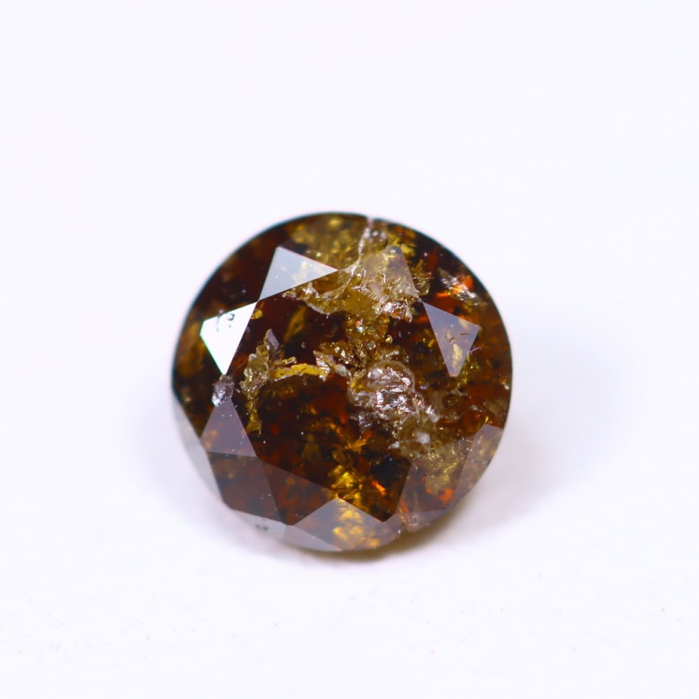 0.37ct Cognac Round Diamond 4.5mm - Natural Diamond, Loose Diamond: Ksmith Jewels Global Welcome to our auction house, today auction brought to you by Ksmith Jewels Global based in Penang, Malaysia specialize in all kinds of opal, diamond and color gemstone both in ma