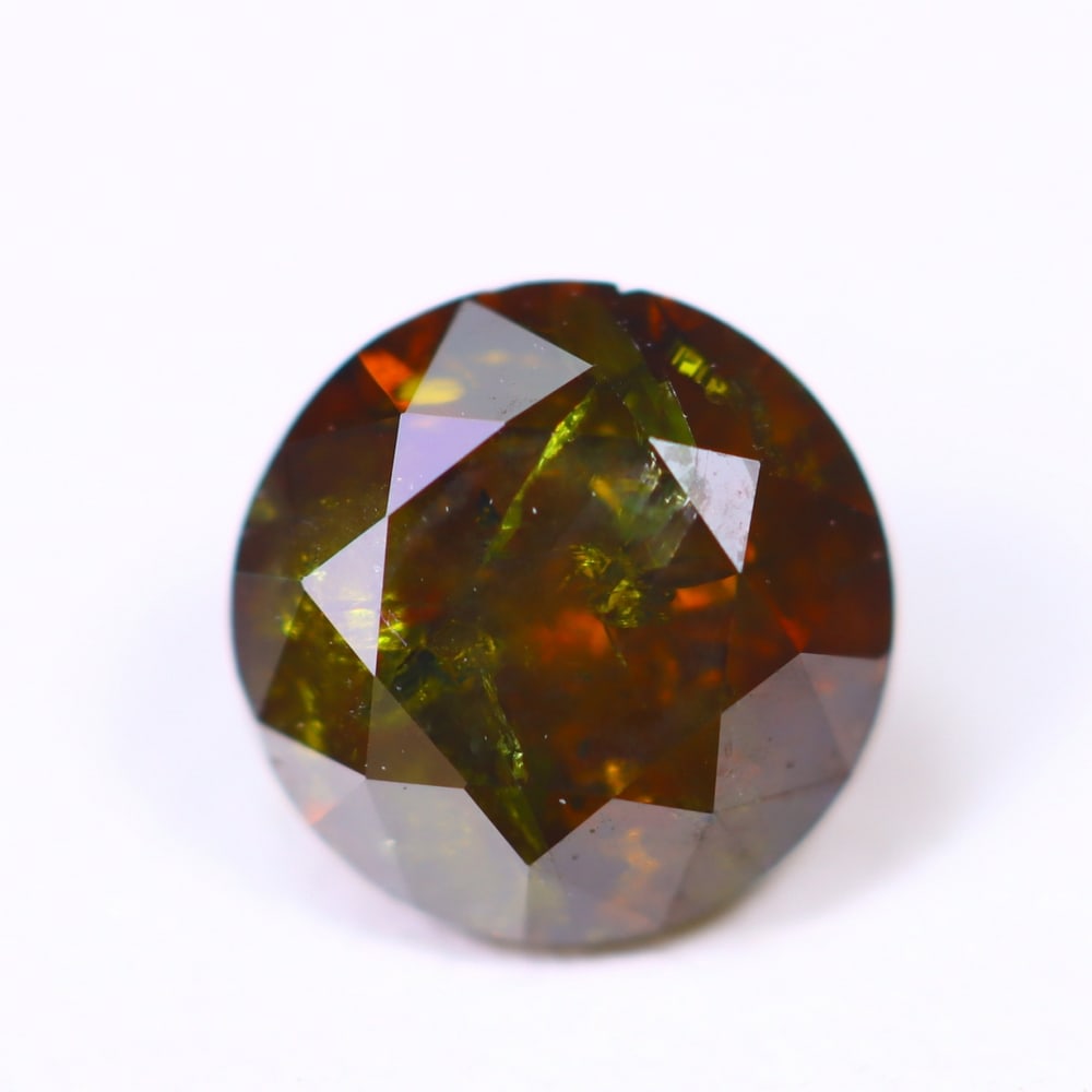 0.72ct Cognac Round Diamond 5.5mm - Natural Diamond, Loose Diamond: Ksmith Jewels Global Welcome to our auction house, today auction brought to you by Ksmith Jewels Global based in Penang, Malaysia specialize in all kinds of opal, diamond and color gemstone both in ma