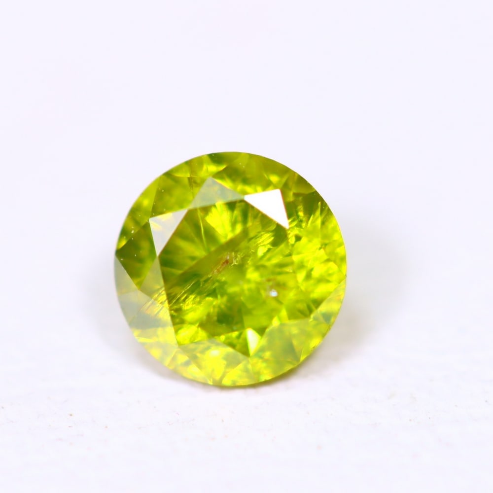 0.30ct Yellow Diamond 4.2mm - Natural Diamond, Loose Diamond: Ksmith Jewels Global Welcome to our auction house, today auction brought to you by Ksmith Jewels Global based in Penang, Malaysia specialize in all kinds of opal, diamond and color gemstone both in ma