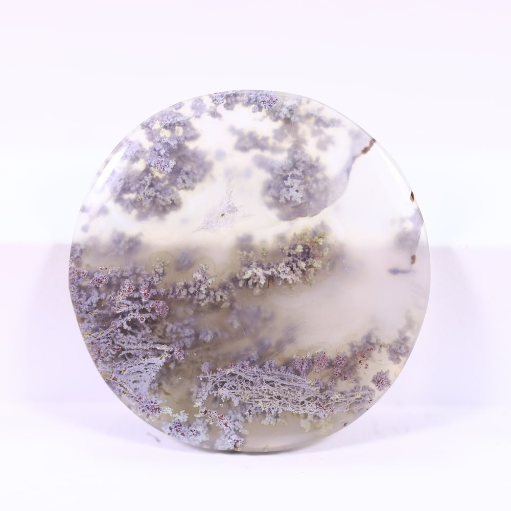 25.68Ct Moss Agate Cabochon - Polished - 29x28mm approx (1 of 3)