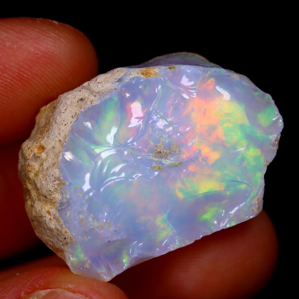 32Ct Rough Opal Specimen - Ethiopian Opal - Mineral Rough (1 of 5)