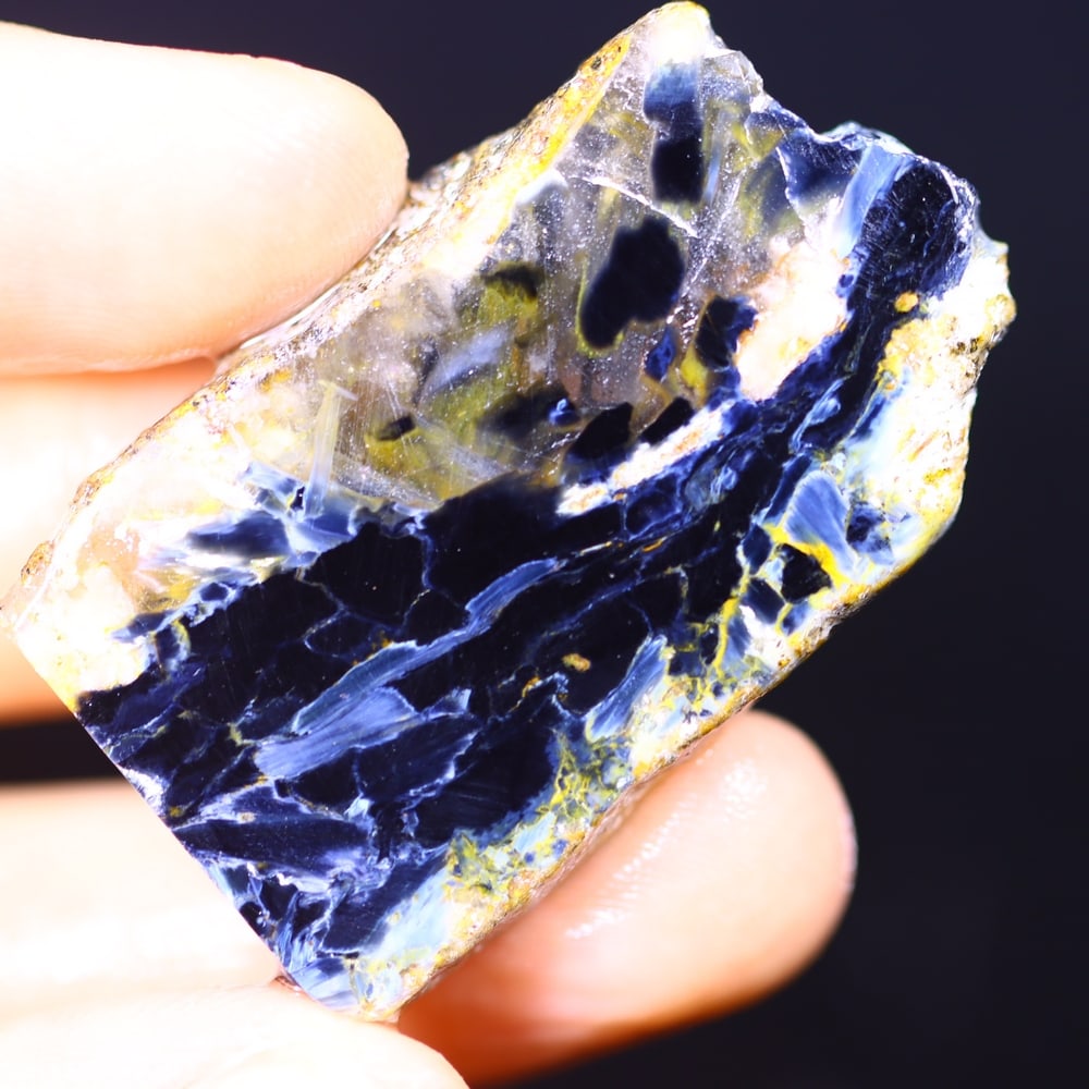 58.29Ct Pietersite Slab - Gemstone Crystal - Freeform Slice: Ksmith Jewels Global Welcome to our auction house, today auction brought to you by Ksmith Jewels Global based in Penang, Malaysia specialize in all kinds of opal and color gemstone both in manufacturi