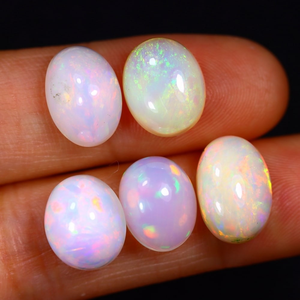 16.51Ct Group of 5 Welo Opal Polished - Ethiopian Opal: Ksmith Jewels Global Welcome to our auction house, today auction brought to you by Ksmith Jewels Global based in Penang, Malaysia specialize in all kinds of opal and color gemstone both in manufacturi