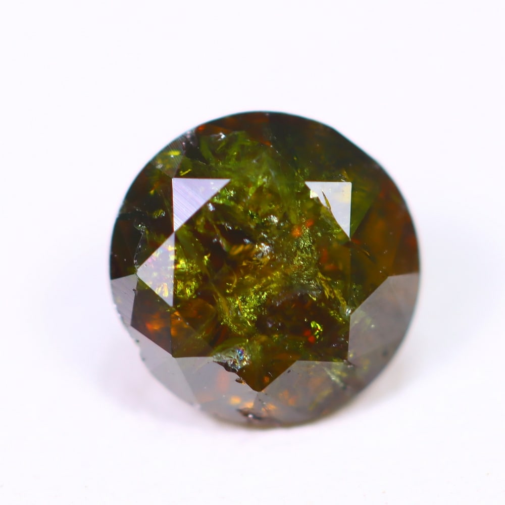 0.78ct Cognac Round Diamond 5.8mm - Natural Diamond, Loose Diamond: Ksmith Jewels Global Welcome to our auction house, today auction brought to you by Ksmith Jewels Global based in Penang, Malaysia specialize in all kinds of opal, diamond and color gemstone both in ma