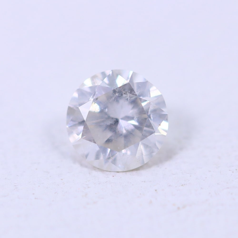 0.21ct Natural White Diamond 3.7mm -  Round Loose Diamond (1 of 2)