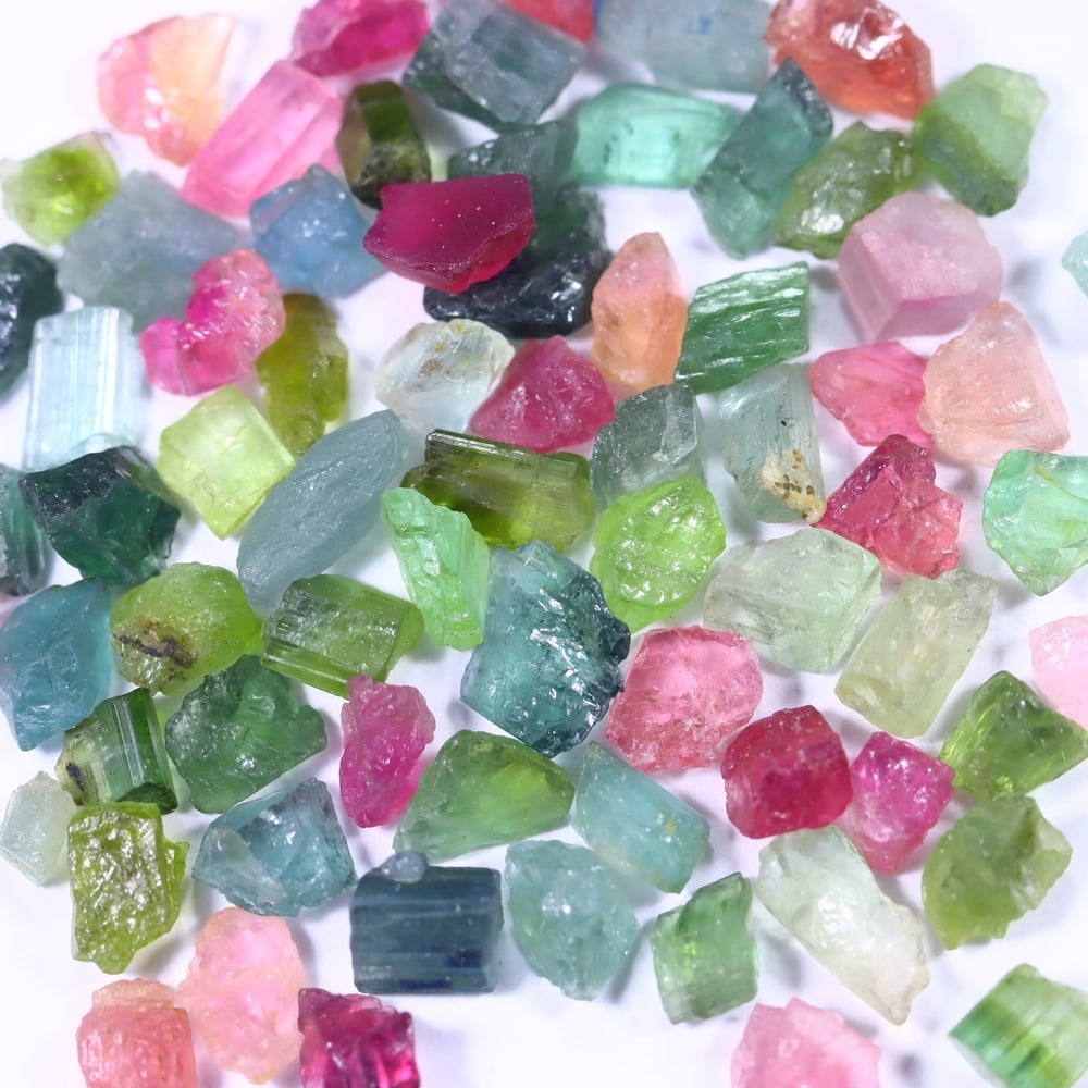 50Ct Raw Tourmaline Freeform Set - Rough Specimen: Ksmith Jewels Global Welcome to our auction house, today auction brought to you by Ksmith Jewels Global based in Penang, Malaysia specialize in all kinds of opal and color gemstone both in manufacturi