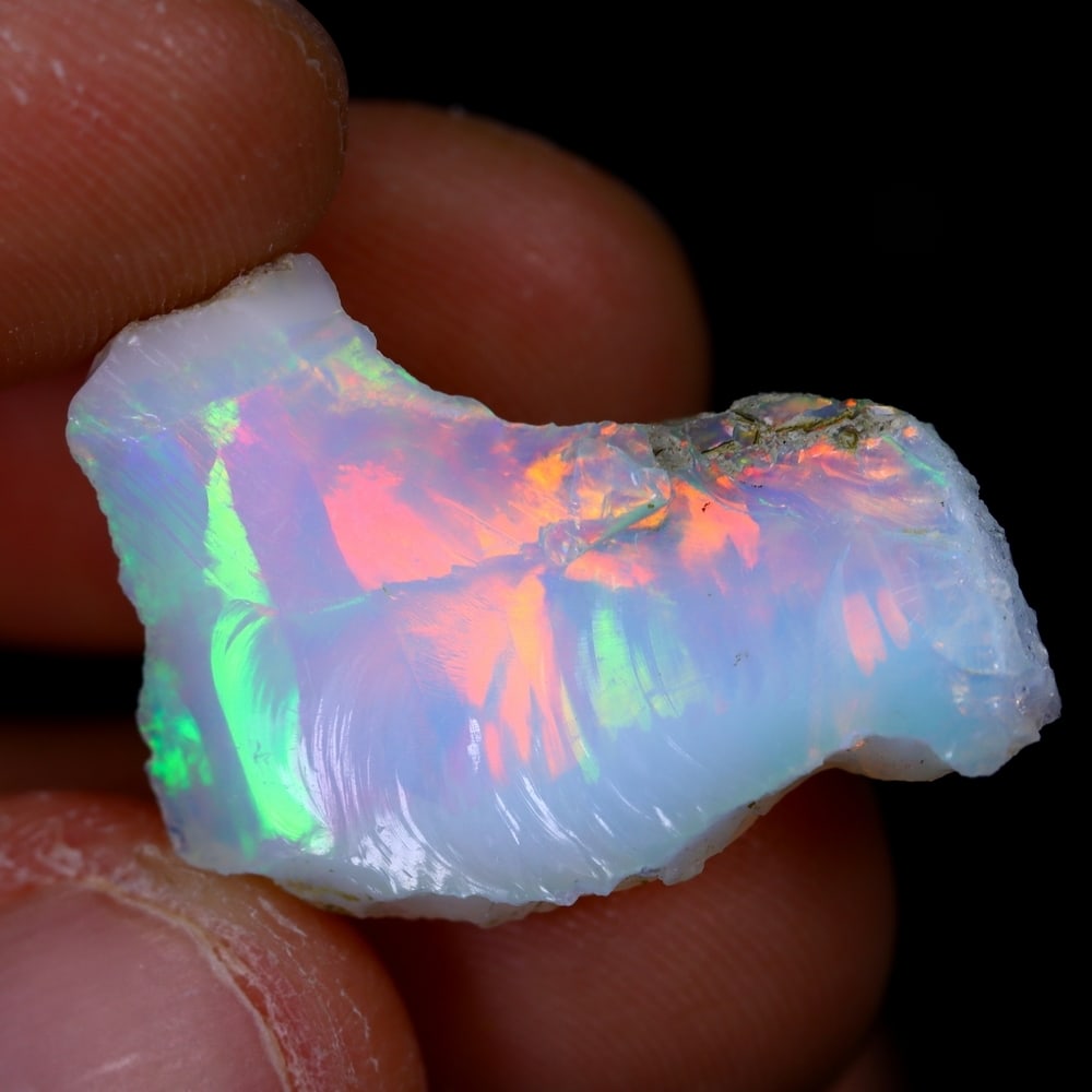 12Ct Rough Opal Specimen - Ethiopian Opal - Mineral Rough: Ksmith Jewels Global Welcome to our auction house, today auction brought to you by Ksmith Jewels Global based in Penang, Malaysia specialize in all kinds of opal and color gemstone both in manufacturi