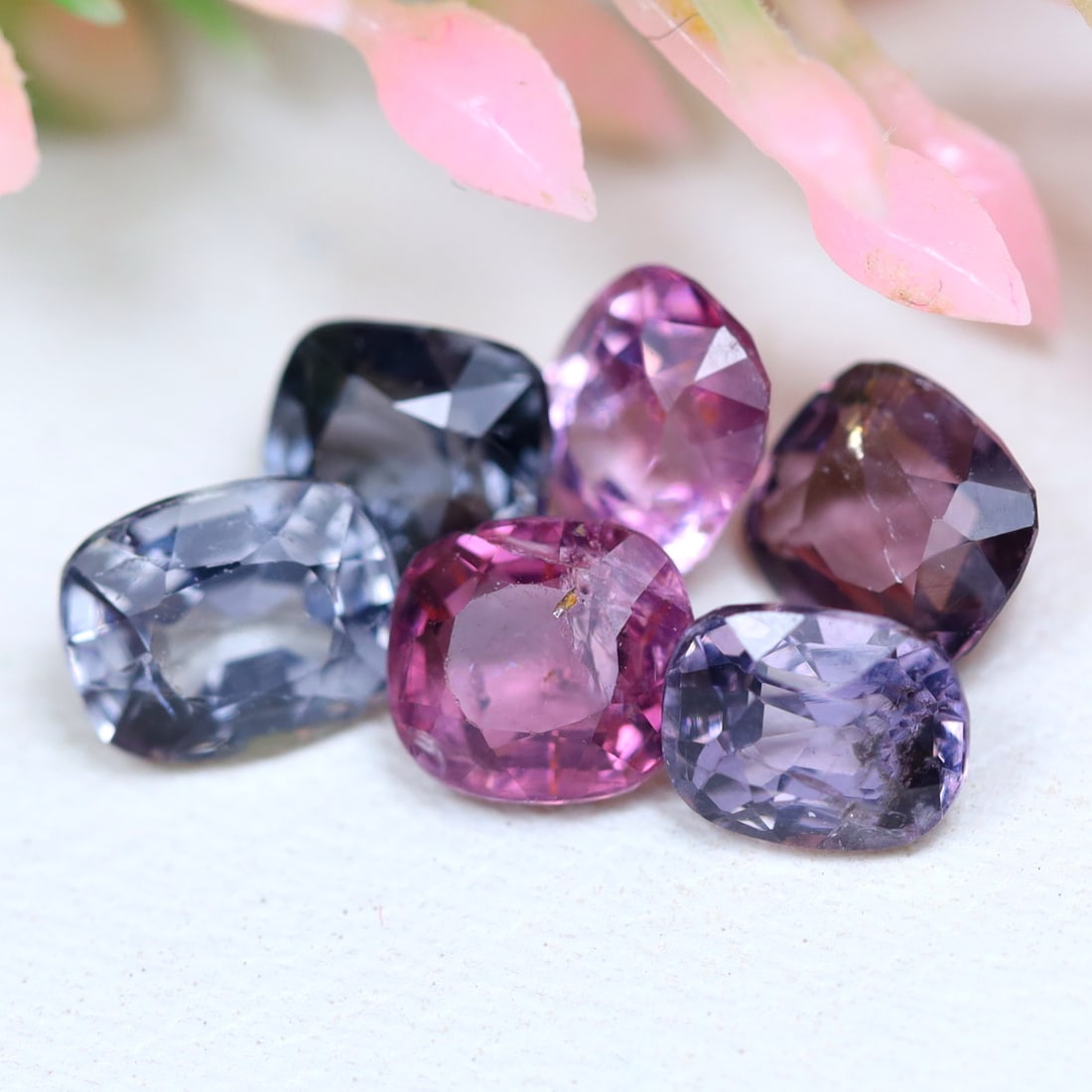 3.74Ct Natural Cushion Burmese Spinel - Burmese Spinel - Cushion Gemstone Lots: Ksmith Jewels Global Welcome to our auction house, today auction brought to you by Ksmith Jewels Global based in Penang, Malaysia specialize in all kinds of opal and color gemstone both in manufacturi