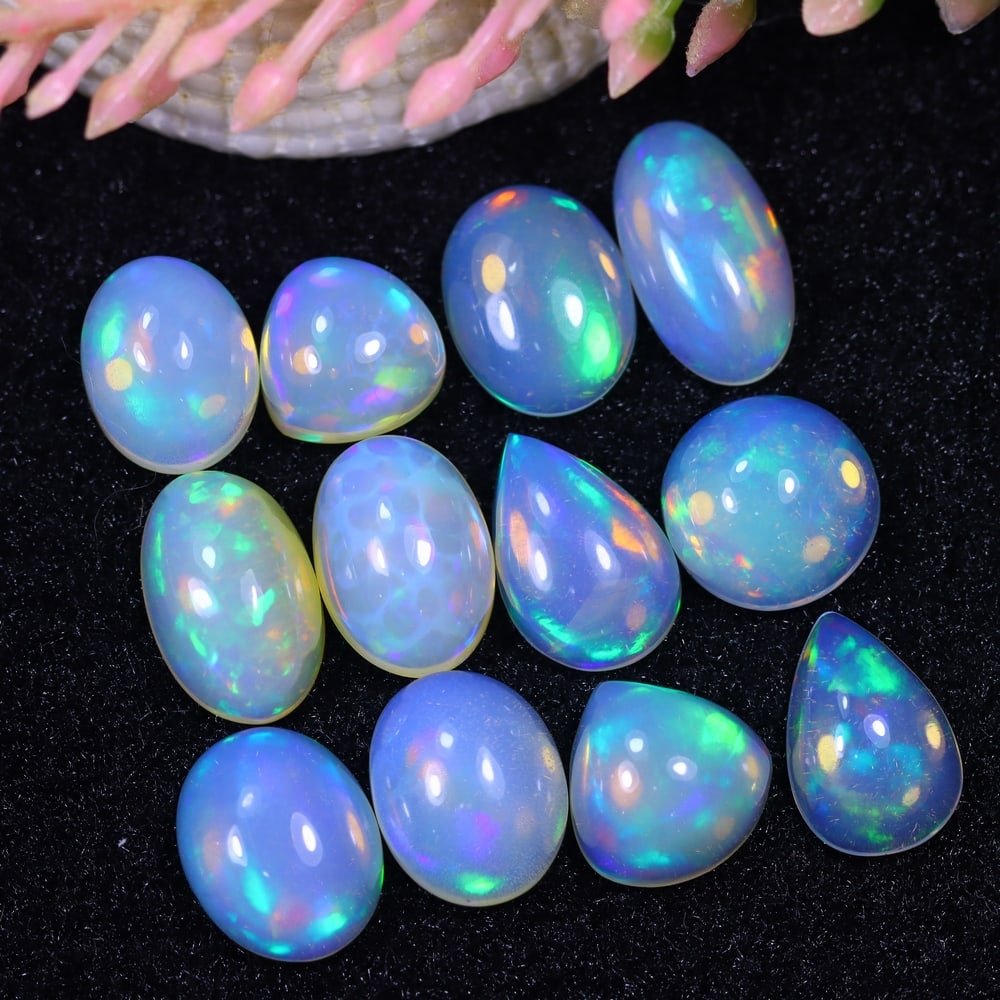 25.34Ct Welo Opal Set - Ethiopian Opal: Ksmith Jewels Global Welcome to our auction house, today auction brought to you by Ksmith Jewels Global based in Penang, Malaysia specialize in all kinds of opal and color gemstone both in manufacturi