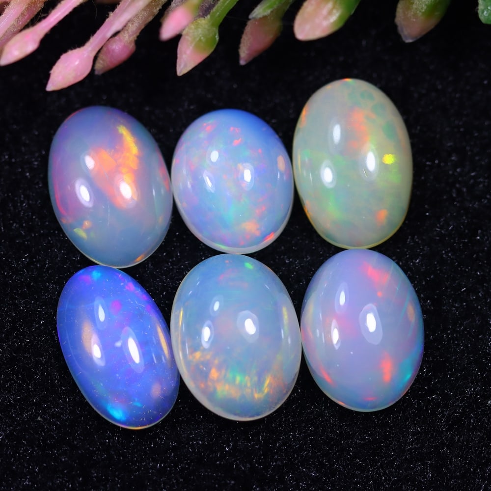14.62Ct Welo Opal Set - Ethiopian Opal: Ksmith Jewels Global Welcome to our auction house, today auction brought to you by Ksmith Jewels Global based in Penang, Malaysia specialize in all kinds of opal and color gemstone both in manufacturi