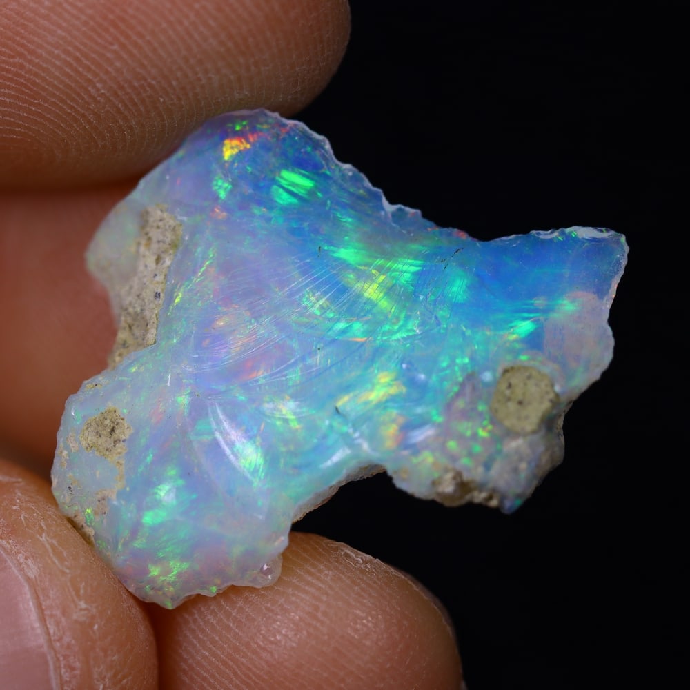6.5Ct Rough Opal Specimen - Ethiopian Opal - Mineral Rough: Ksmith Jewels Global Welcome to our auction house, today auction brought to you by Ksmith Jewels Global based in Penang, Malaysia specialize in all kinds of opal and color gemstone both in manufacturi