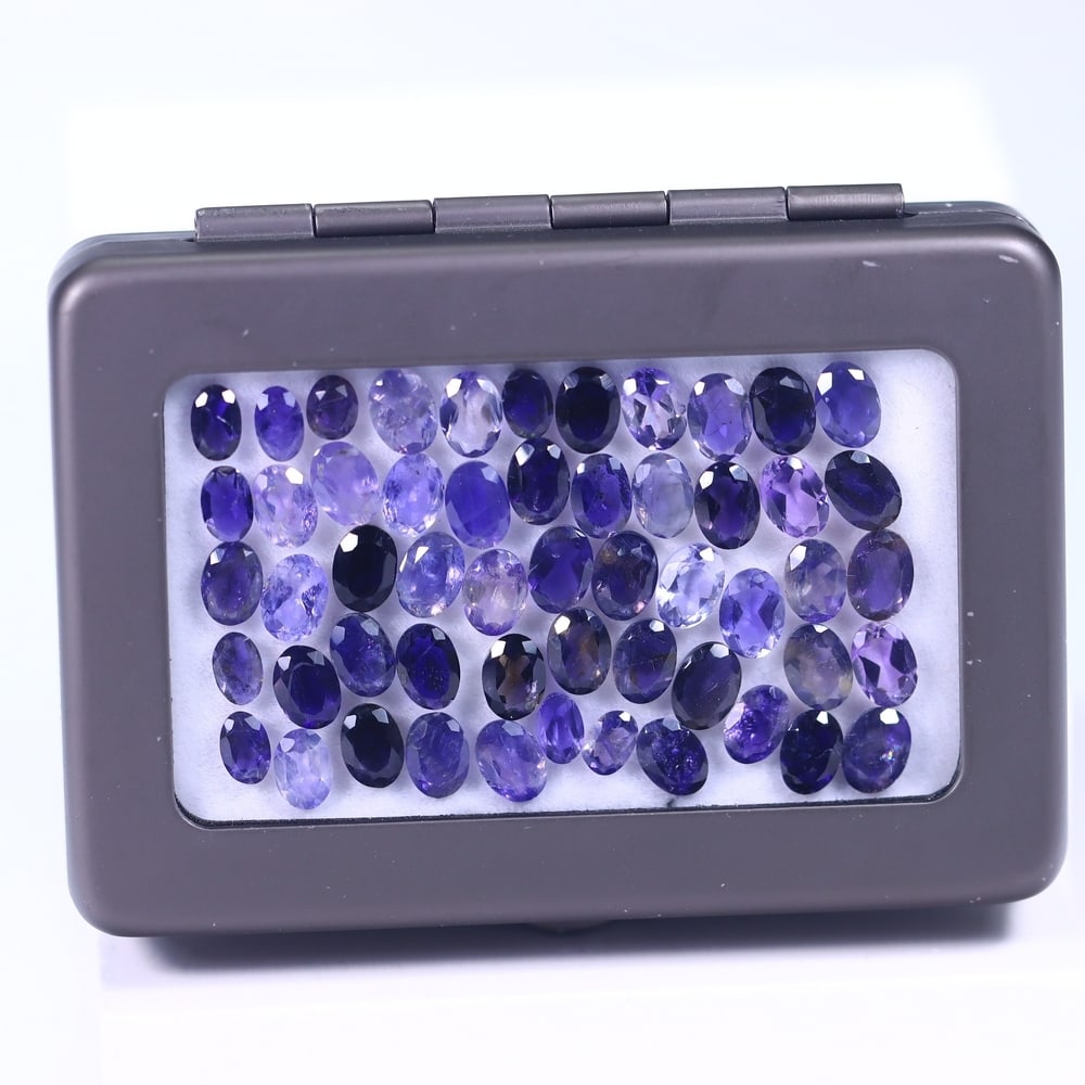 32.63Ct Iolite Set - Polished Faceted: Ksmith Jewels Global Welcome to our auction house, today auction brought to you by Ksmith Jewels Global based in Penang, Malaysia specialize in all kinds of opal and color gemstone both in manufacturi
