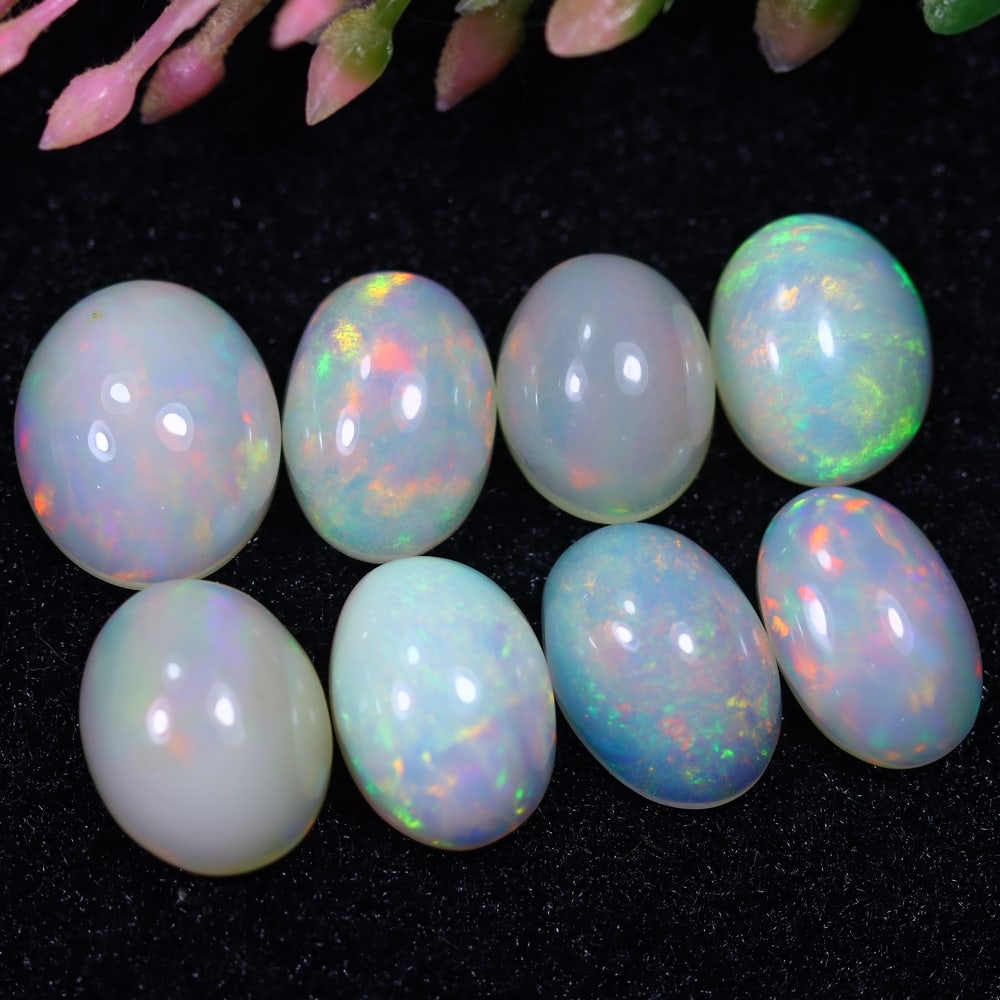 16.41Ct Welo Opal Set - Ethiopian Opal: Ksmith Jewels Global Welcome to our auction house, today auction brought to you by Ksmith Jewels Global based in Penang, Malaysia specialize in all kinds of opal and color gemstone both in manufacturi
