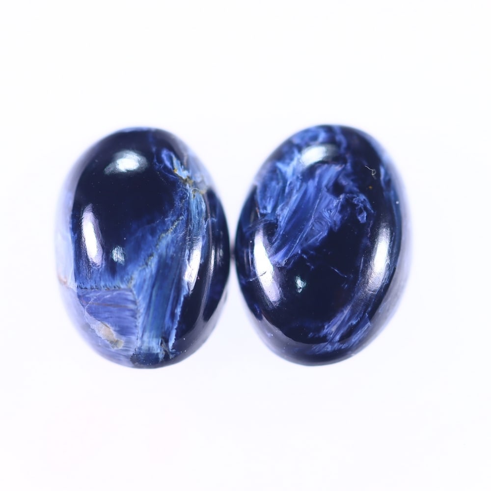 10.13Ct Pietersite Cabochon Pair - Gemstone Crystal - Oval Cabochon: Ksmith Jewels Global Welcome to our auction house, today auction brought to you by Ksmith Jewels Global based in Penang, Malaysia specialize in all kinds of opal and color gemstone both in manufacturi