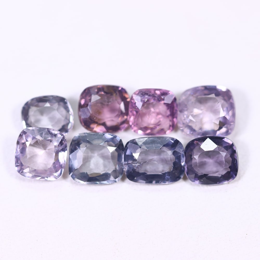 4.64Ct Spinel Set - Polished Faceted: Ksmith Jewels Global Welcome to our auction house, today auction brought to you by Ksmith Jewels Global based in Penang, Malaysia specialize in all kinds of opal and color gemstone both in manufacturi