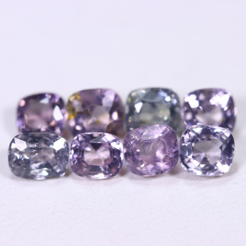 3.66Ct Spinel Set - Polished Faceted: Ksmith Jewels Global Welcome to our auction house, today auction brought to you by Ksmith Jewels Global based in Penang, Malaysia specialize in all kinds of opal and color gemstone both in manufacturi