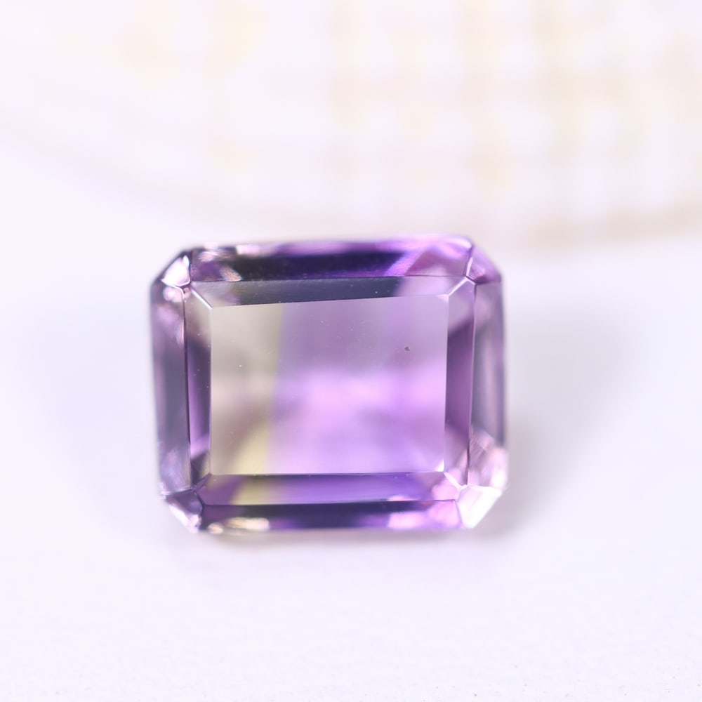 2.04Ct Ametrine - Polished Faceted - Rectangle Faceted: Ksmith Jewels Global Welcome to our auction house, today auction brought to you by Ksmith Jewels Global based in Penang, Malaysia specialize in all kinds of opal and color gemstone both in manufacturi