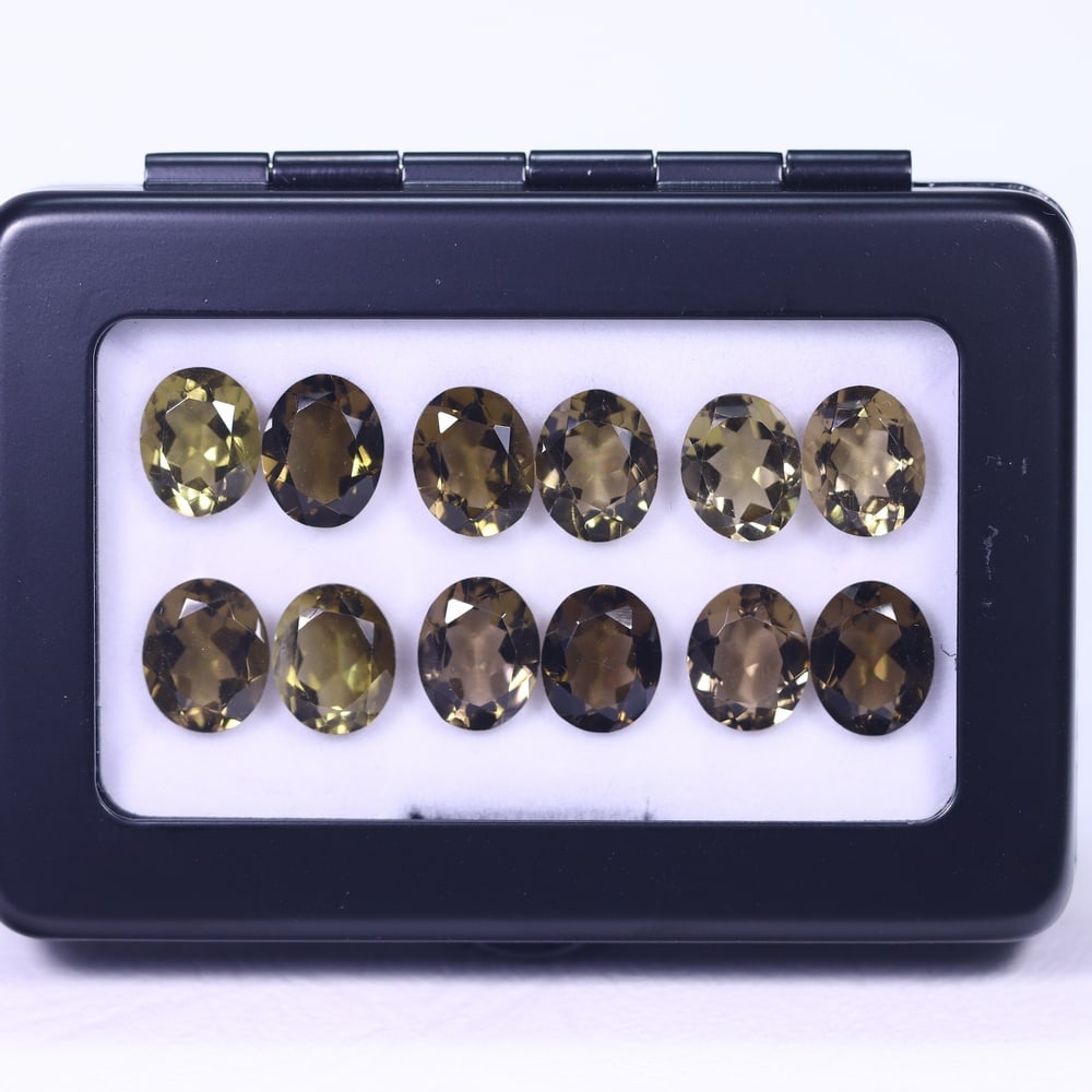 39.38Ct Smoky Quartz Set - Polished Faceted: Ksmith Jewels Global Welcome to our auction house, today auction brought to you by Ksmith Jewels Global based in Penang, Malaysia specialize in all kinds of opal and color gemstone both in manufacturi
