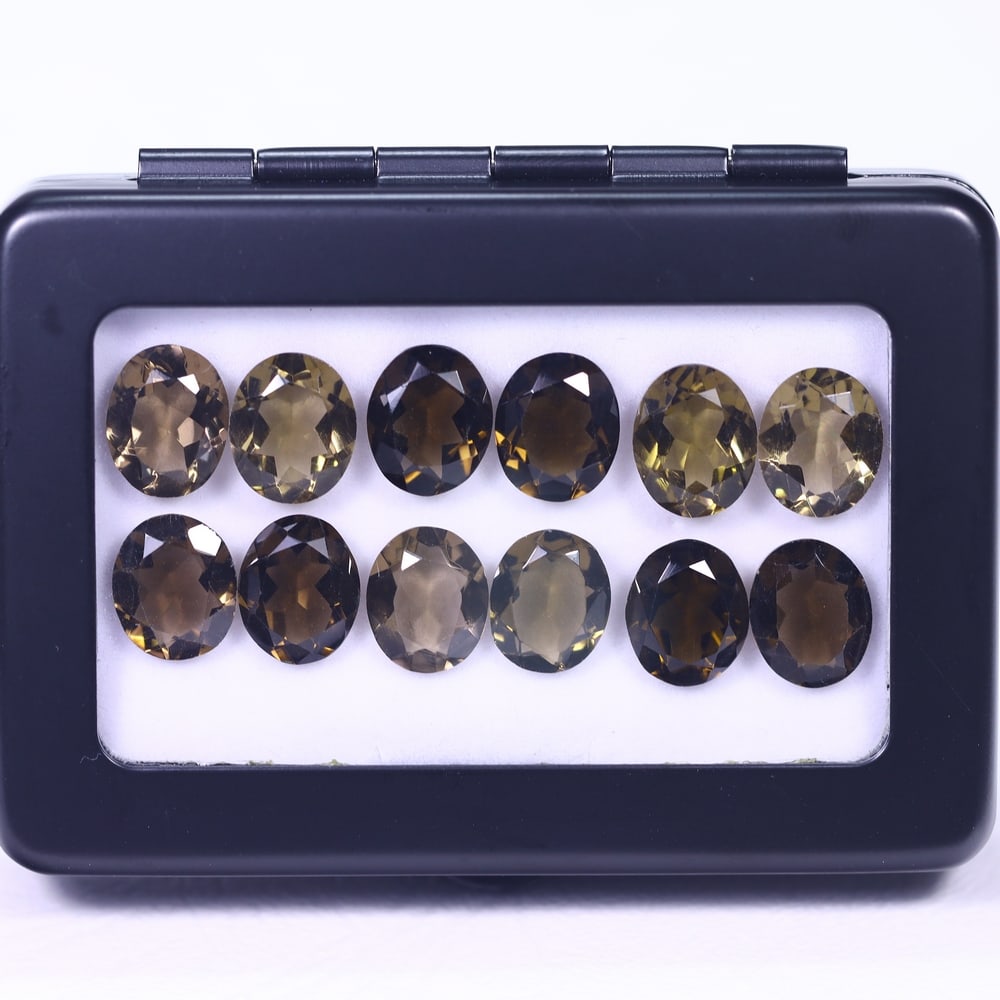 46.49Ct Smoky Quartz Set - Polished Faceted: Ksmith Jewels Global Welcome to our auction house, today auction brought to you by Ksmith Jewels Global based in Penang, Malaysia specialize in all kinds of opal and color gemstone both in manufacturi