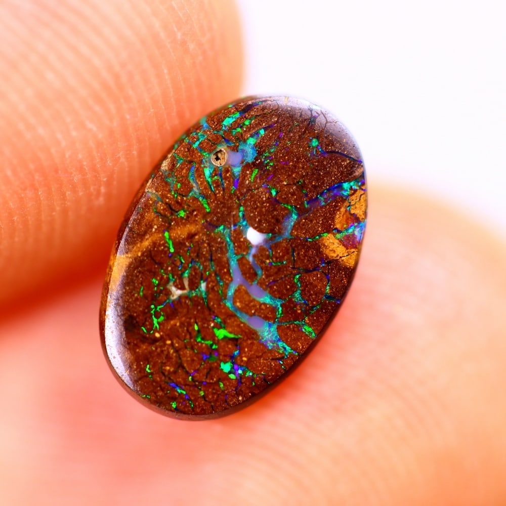 1.26Ct Matrix Boulder Opal Polished - Australian Opal - Oval Cabochon: Ksmith Jewels Global Welcome to our auction house, today auction brought to you by Ksmith Jewels Global based in Penang, Malaysia specialize in all kinds of opal and color gemstone both in manufacturi