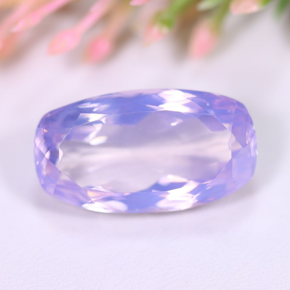 16.59Ct Lavender Amethyst - Polished Faceted: Ksmith Jewels Global Welcome to our auction house, today auction brought to you by Ksmith Jewels Global based in Penang, Malaysia specialize in all kinds of opal and color gemstone both in manufacturi