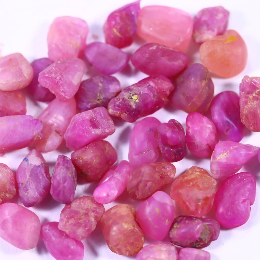 55Ct Raw Ruby Freeform Set - Rough Specimen (1 of 2)