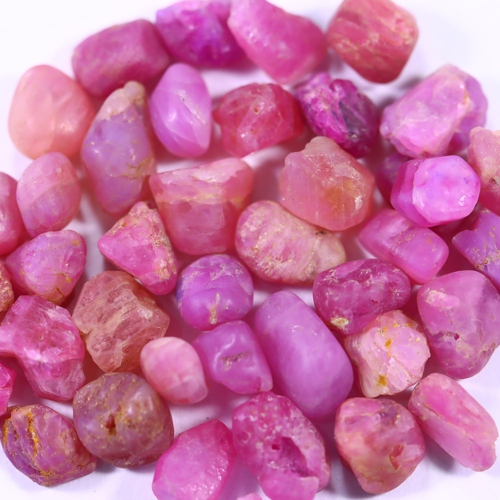 71Ct Raw Ruby Freeform Set - Rough Specimen (1 of 2)