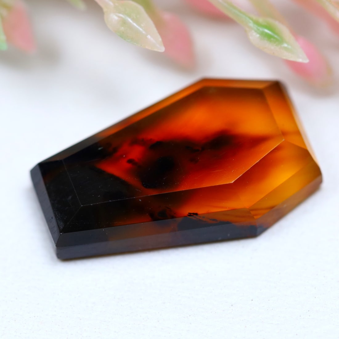 Agate 6.03Ct Step Cut Natural Untreated Montana Agate: Ksmith Jewels Global Welcome to our auction house, today auction brought to you by Ksmith Jewels Global based in Penang, Malaysia specialize in all kinds of opal and color gemstone both in manufacturi