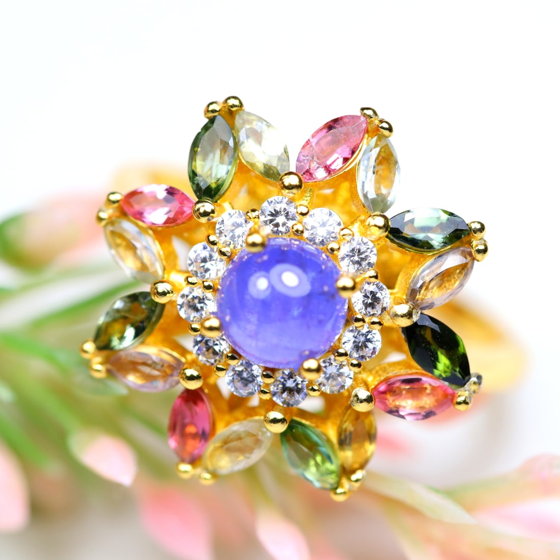 Total Weight 21.97Cts Natural Blue Tanzanite, Tourmaline & Cubic Zirconia Earrings 925 Silver Size: Ksmith Jewels Global Welcome to our auction house, today auction brought to you by Ksmith Jewels Global based in Penang, Malaysia specialize in all kinds of opal and color gemstone both in manufacturi