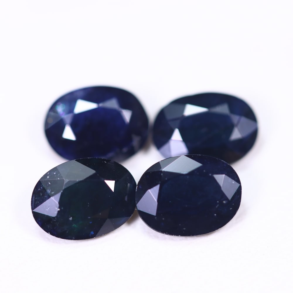 5.53Ct Blue Sapphire Set - Polished Faceted: Ksmith Jewels Global Welcome to our auction house, today auction brought to you by Ksmith Jewels Global based in Penang, Malaysia specialize in all kinds of opal and color gemstone both in manufacturi