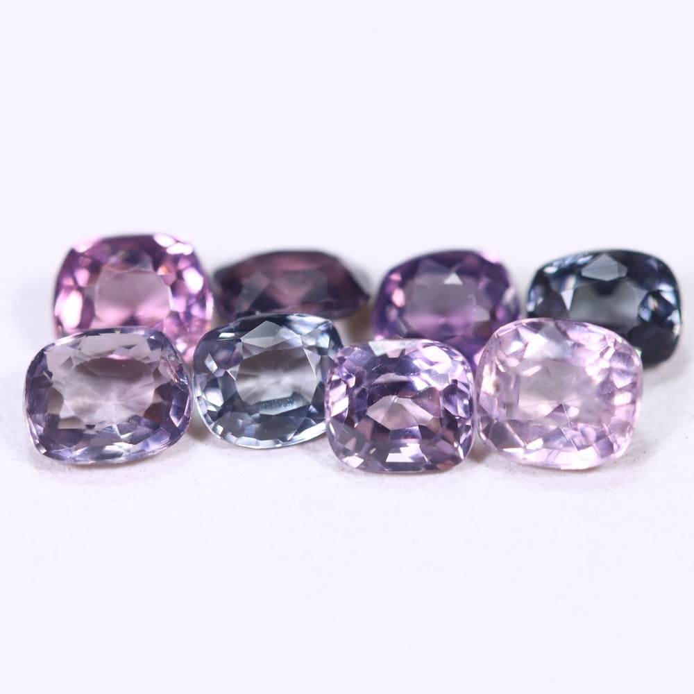 3.40Ct Spinel Set - Polished Faceted: Ksmith Jewels Global Welcome to our auction house, today auction brought to you by Ksmith Jewels Global based in Penang, Malaysia specialize in all kinds of opal and color gemstone both in manufacturi