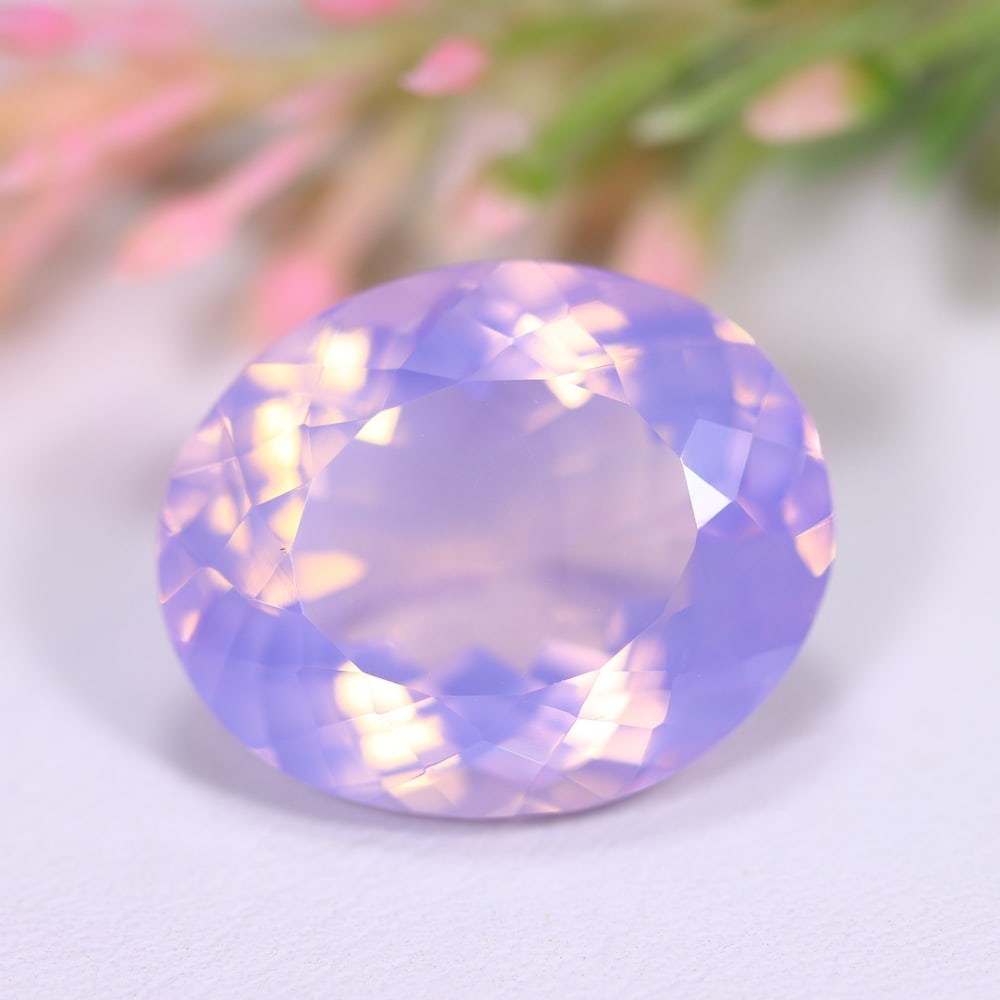 16.82Ct Lavender Amethyst - Polished Faceted: Ksmith Jewels Global Welcome to our auction house, today auction brought to you by Ksmith Jewels Global based in Penang, Malaysia specialize in all kinds of opal and color gemstone both in manufacturi