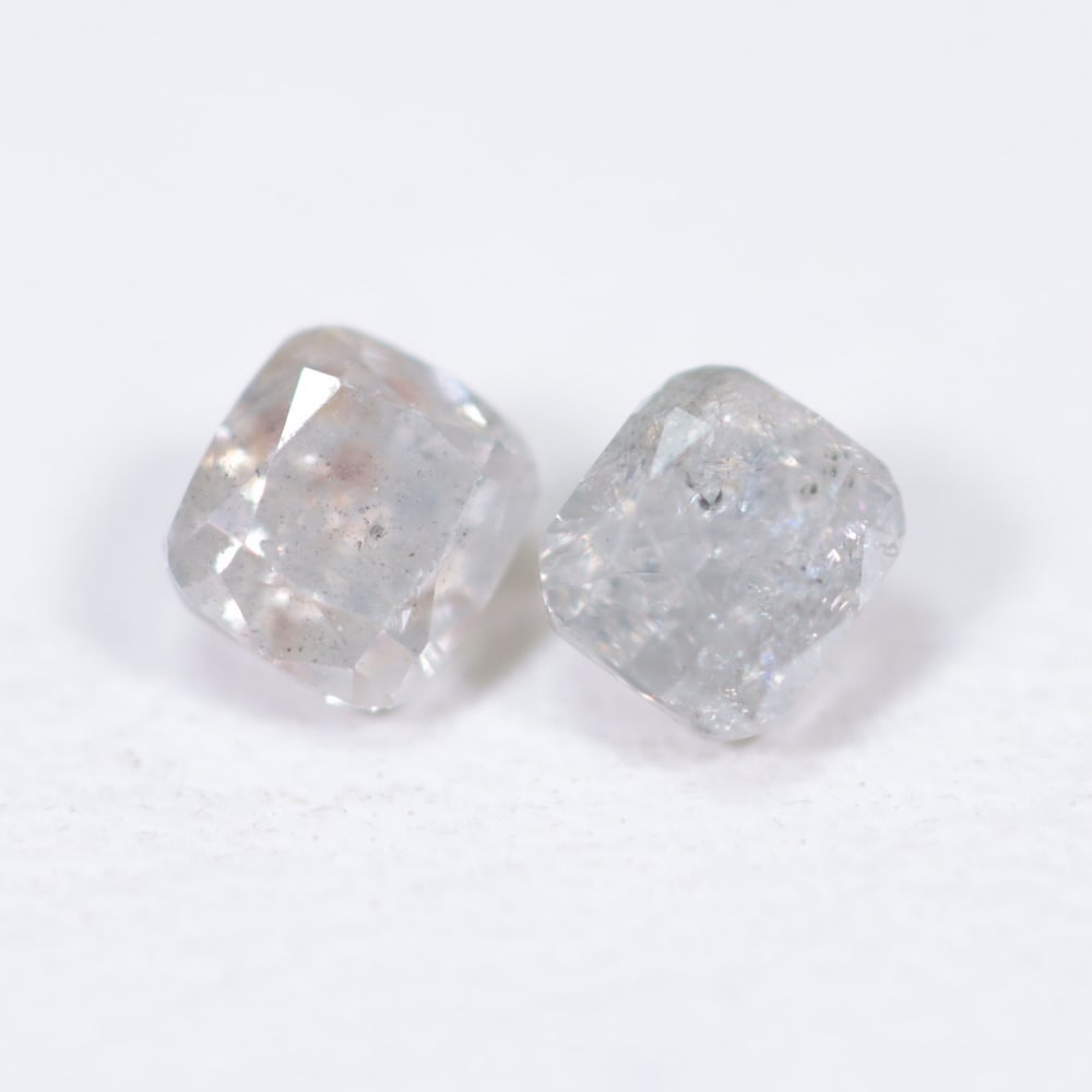 0.54Ct Fancy Diamond Pair - Polished Faceted: Ksmith Jewels Global Welcome to our auction house, today auction brought to you by Ksmith Jewels Global based in Penang, Malaysia specialize in all kinds of opal and color gemstone both in manufacturi