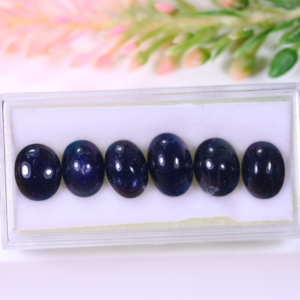 19Ct Blue Sapphire Set - Polished Cabochon: Ksmith Jewels Global Welcome to our auction house, today auction brought to you by Ksmith Jewels Global based in Penang, Malaysia specialize in all kinds of opal and color gemstone both in manufacturi