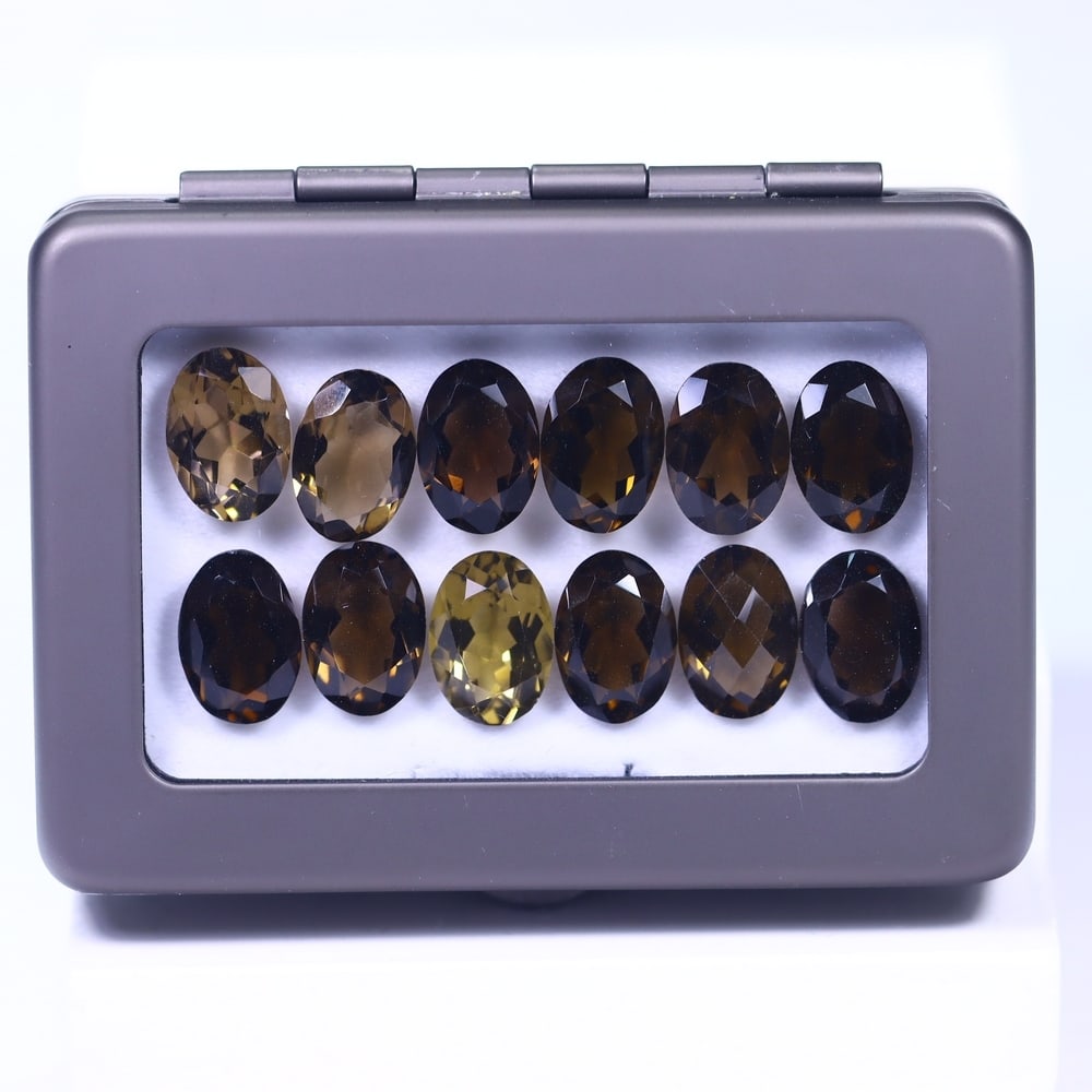 65.40Ct Smoky Quartz Set - Polished Faceted: Ksmith Jewels Global Welcome to our auction house, today auction brought to you by Ksmith Jewels Global based in Penang, Malaysia specialize in all kinds of opal and color gemstone both in manufacturi