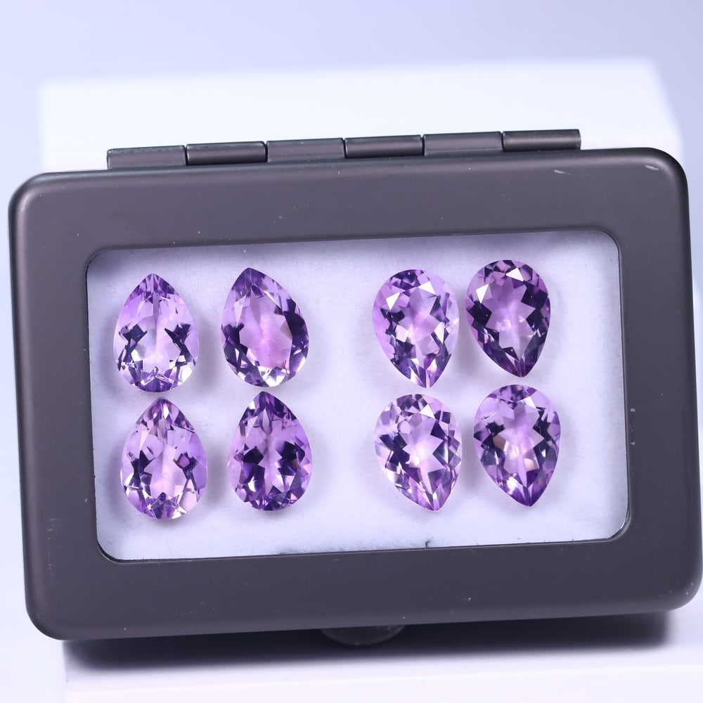 39.66Ct Amethyst Set - Polished Faceted: Ksmith Jewels Global Welcome to our auction house, today auction brought to you by Ksmith Jewels Global based in Penang, Malaysia specialize in all kinds of opal and color gemstone both in manufacturi